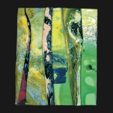 #3, Armory Suite, Canvas Collage11 3/4 x 9 3/4, 2002