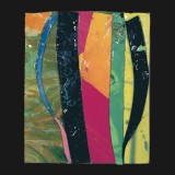 #6, Armory Suite, Canvas Collage11 3/4 x 9 3/4, 2002