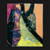 #10, Armory Suite, Canvas Collage11 3/4 x 9 3/4, 2002