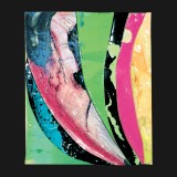 #19, Armory Suite, Canvas Collage11 3/4 x 9 3/4, 2002