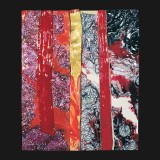 #21, Armory Suite, Canvas Collage11 3/4 x 9 3/4, 2002