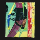 #2, Bruxelles Suite, Painted Canvas Collage11 3/4 x 9 3/4, 1999