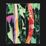 #6, Bruxelles Suite, Painted Canvas Collage11 3/4 x 9 3/4, 1999