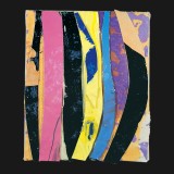 #8, Bruxelles Suite, Painted Canvas Collage11 3/4 x 9 3/4, 1999