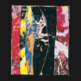 #9, Bruxelles Suite, Painted Canvas Collage11 3/4 x 9 3/4, 1999
