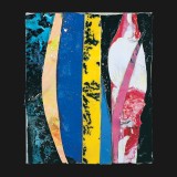 #14, Bruxelles Suite, Painted Canvas Collage11 3/4 x 9 3/4, 1999