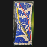 Polo Narrows, 2013, Acrylic on Canvas, 77 1/4 x 34 x 2 inches