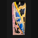 Good Crossing, 2015 - 2018, 71 x 28 1/2 x 1 1/2 inches, Acrylic on Canvas 