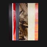 Easter Island Eclipse, 2011Painted Canvas Collage, 60 x 48 inches
