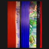 #6 May Suite, 2011
Painted Canvas Collage, 40 x 30 inches