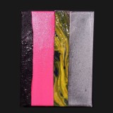 #19, Miniatures, 2011Painted Canvas Collage, 8 x 6 inches