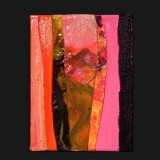 #33, Miniatures, 2011Painted Canvas Collage, 8 x 6 inches