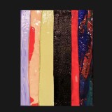 #8, Miniatures, 2011Painted Canvas Collage, 8 x 6 inches Private Collection, Edmonton, Alberta