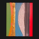 #62 Suite One Eleven, 2011
Painted Canvas Collage, 14 x 11 inches