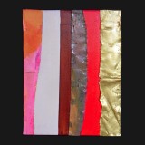#67 Suite One Eleven, 2011
Painted Canvas Collage, 14 x 11 inches
