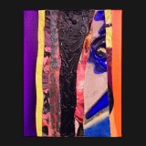 #53 Suite One Eleven, 2011
Painted Canvas Collage, 14 x 11 inches
