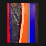 #72 Suite One Eleven, 2011
Painted Canvas Collage, 14 x 11 inches