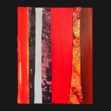 #73 Suite One Eleven, 2011
Painted Canvas Collage, 14 x 11 inches