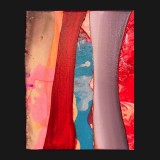 #54 Suite One Eleven, 2011
Painted Canvas Collage, 14 x 11 inches