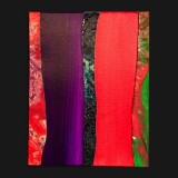 #81 Suite One Eleven, 2011
Painted Canvas Collage, 14 x 11 inches