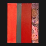 #85 Suite One Eleven, 2011
Painted Canvas Collage, 14 x 11 inches