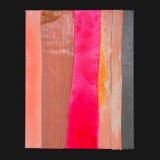 #89 Suite One Eleven, 2011
Painted Canvas Collage, 14 x 11 inches