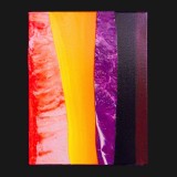 #56 Suite One Eleven, 2011
Painted Canvas Collage, 14 x 11 inches