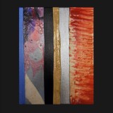 #11 Suite One Eleven, 2011
Painted Canvas Collage, 14 x 11 inches