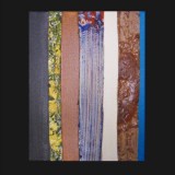 #13 Suite One Eleven, 2011
Painted Canvas Collage, 14 x 11 inches