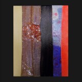 #15 Suite One Eleven, 2011
Painted Canvas Collage, 14 x 11 inches