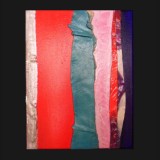 #16 Suite One Eleven, 2011
Painted Canvas Collage, 14 x 11 inches
