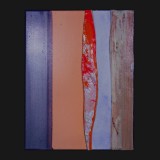 #103 Suite One Eleven, 2011
Painted Canvas Collage, 14 x 11 inches