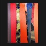 #21 Suite One Eleven, 2011
Painted Canvas Collage, 14 x 11 inches