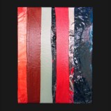 #22 Suite One Eleven, 2011
Painted Canvas Collage, 14 x 11 inches