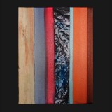 #25 Suite One Eleven, 2011
Painted Canvas Collage, 14 x 11 inches