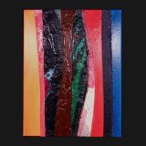 #104 Suite One Eleven, 2011
Painted Canvas Collage, 14 x 11 inches Private Collection, Edmonton, Canada