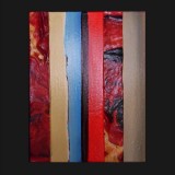 #36 Suite One Eleven, 2011
Painted Canvas Collage, 14 x 11 inches