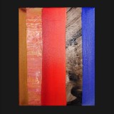 #37 Suite One Eleven, 2011
Painted Canvas Collage, 14 x 11 inches