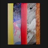 #38 Suite One Eleven, 2011
Painted Canvas Collage, 14 x 11 inches