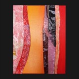 #44 Suite One Eleven, 2011
Painted Canvas Collage, 14 x 11 inches