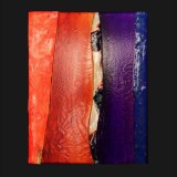 #45 Suite One Eleven, 2011
Painted Canvas Collage, 14 x 11 inches