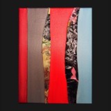 #48 Suite One Eleven, 2011
Painted Canvas Collage, 14 x 11 inches