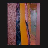 #107 Suite One Eleven, 2011
Painted Canvas Collage, 14 x 11 inches