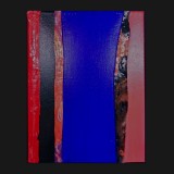 #110 Suite One Eleven, 2011
Painted Canvas Collage, 14 x 11 inches