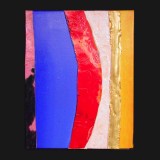#57 Suite One Eleven, 2011
Painted Canvas Collage, 14 x 11 inches