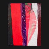 #58 Suite One Eleven, 2011
Painted Canvas Collage, 14 x 11 inches
