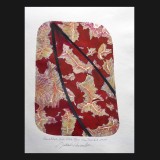 Pamukkali Suite, Plate Three# 6,  2010
Mono Linoleum Print on Rag paper 
39