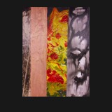 #4 Polish Suite, 2011
Painted Canvas Collage, 40 x 30 inches
