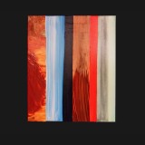 #10 Summer Suite, 2011
Painted Canvas Collage, 24 x 20 inches.