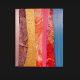 #11 Summer Suite, 2011
Painted Canvas Collage, 24 x 20 inches.